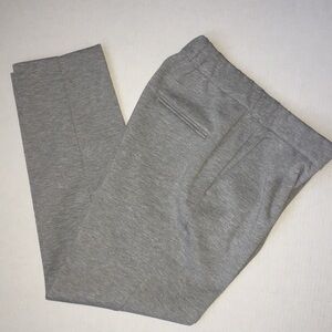 Ann Taylor Petite XSP Gray Knit Ankle Pants (NWOT)